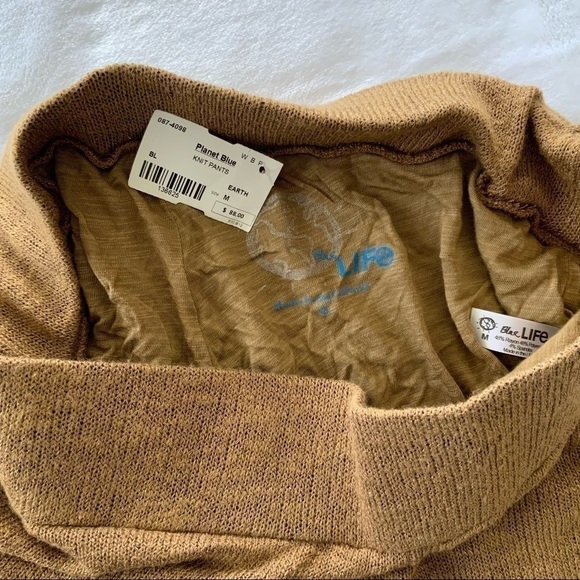 𝅺nwt Blue Life Knit Pants - Picture 3 of 4